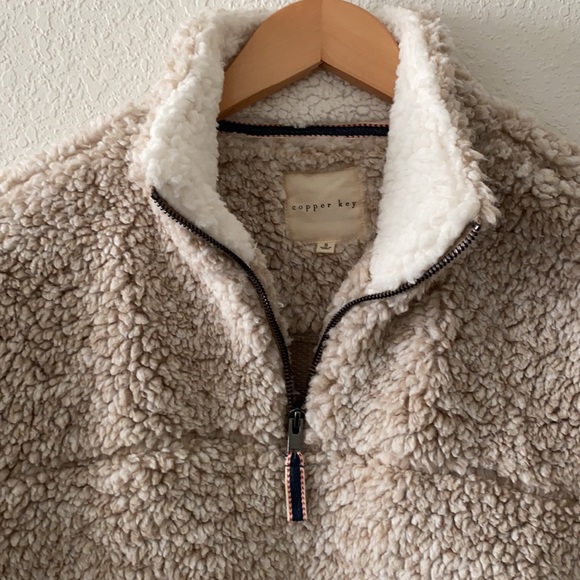 Copper Key Sherpa Pullover - Picture 2 of 3